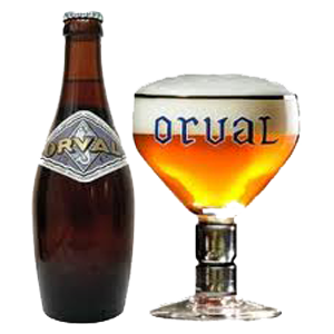 Orval trappistenbier (fles 33cl) - afvuldatum: 21-03-2016