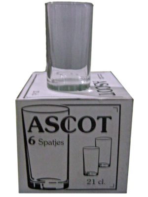 Longdrinkglas Ascot 21cl (6 stuks)