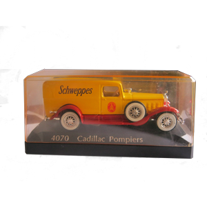 Model / miniatuur Cadillac Pompiers Schweppes